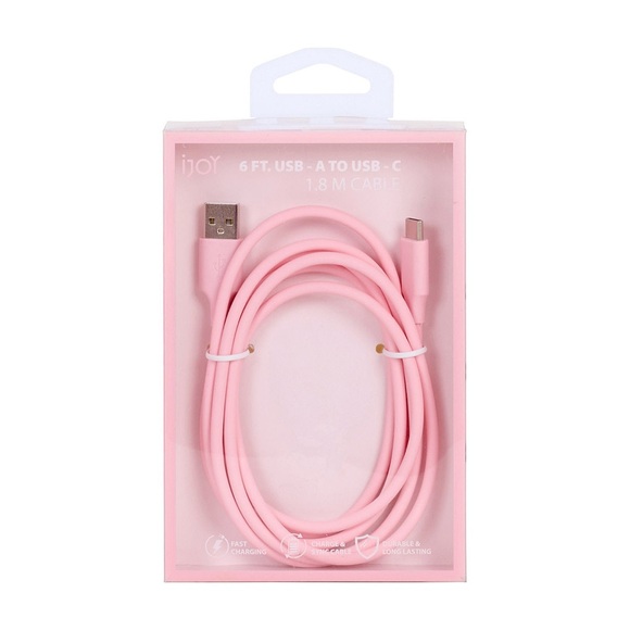 Other - NEW Fast Charging USB-C iPhone and iPad Charger 6ft Cable (PINK)